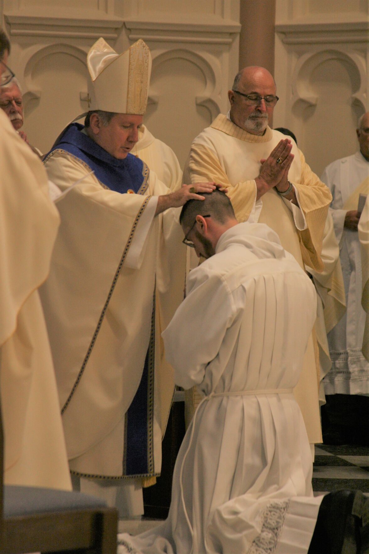 Three ordained to diaconal ministry of prayer, service